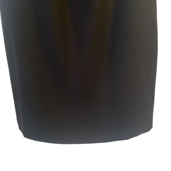 Pre Owned Women’s Tahari Arthur S Levine Cocktail Dinner Dress 12P Classic Black - Picture 4 of 11